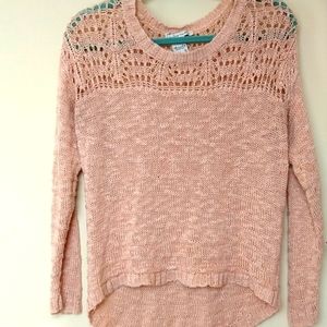 Teen pink Sweater shirt